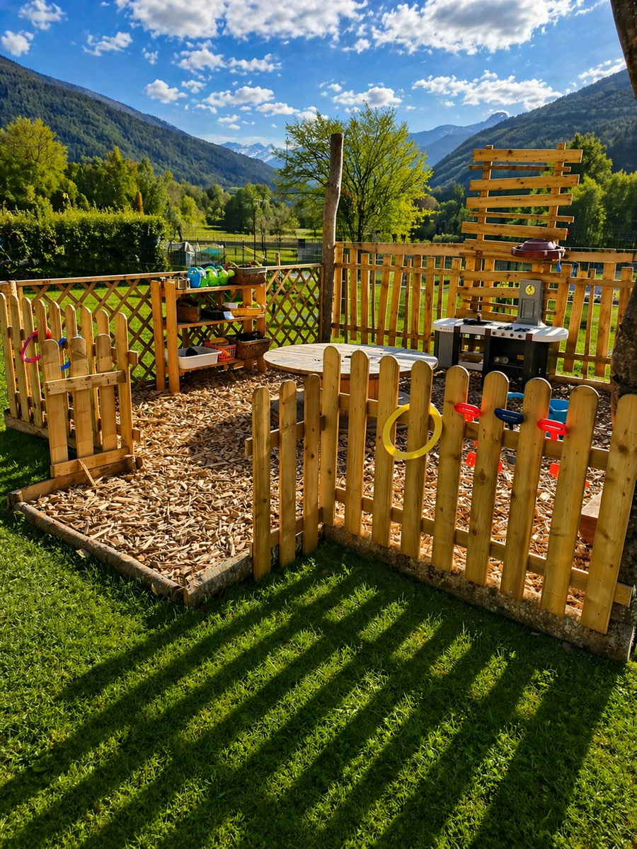 Espace de jeux exérieur